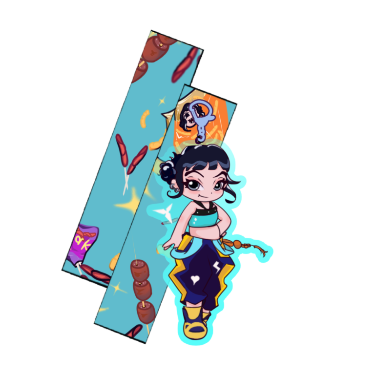 Zoey Keychain & Lanyard